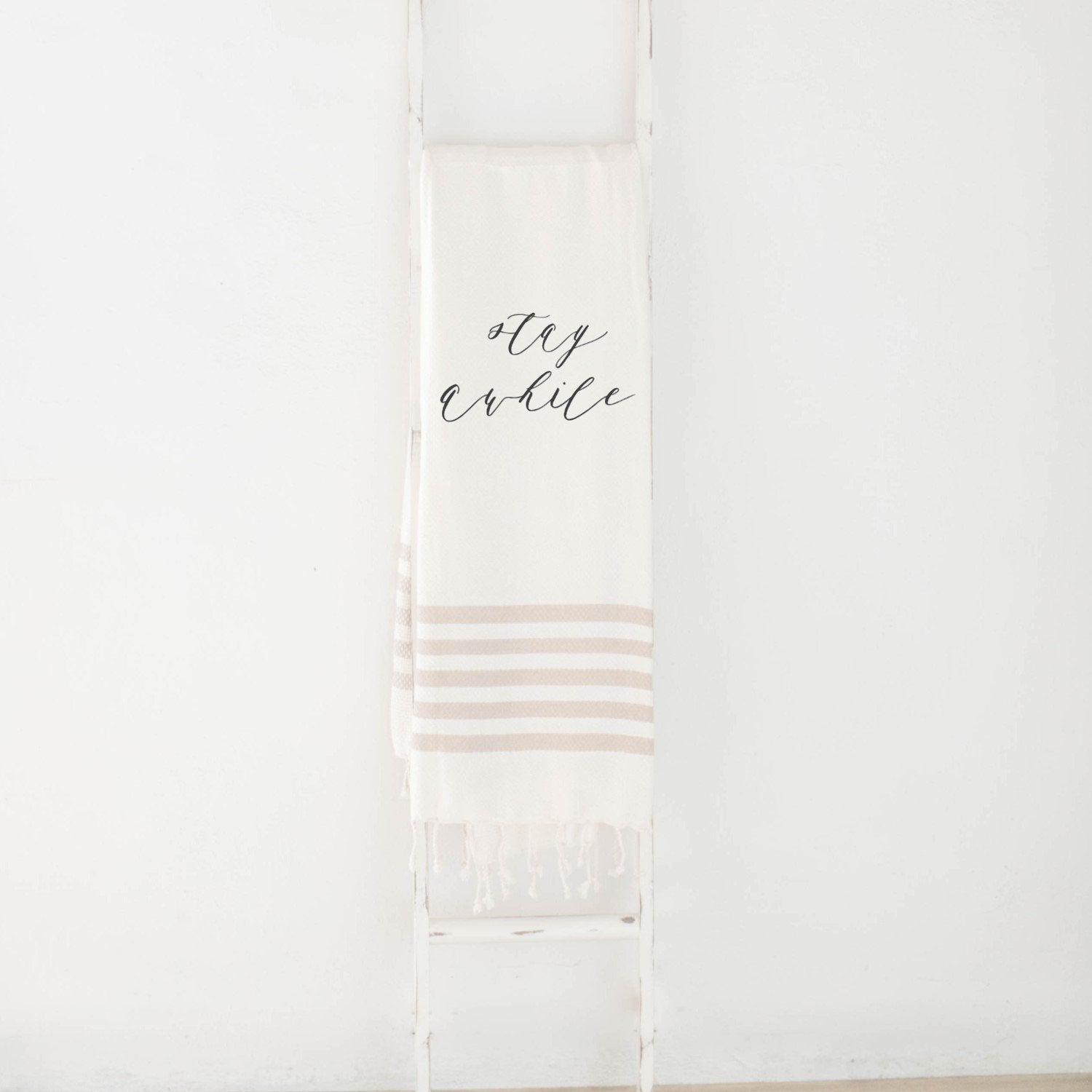 Stay Awhile Decorative Throw Blanket