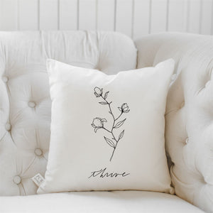 Thrive Wildflower Pillow