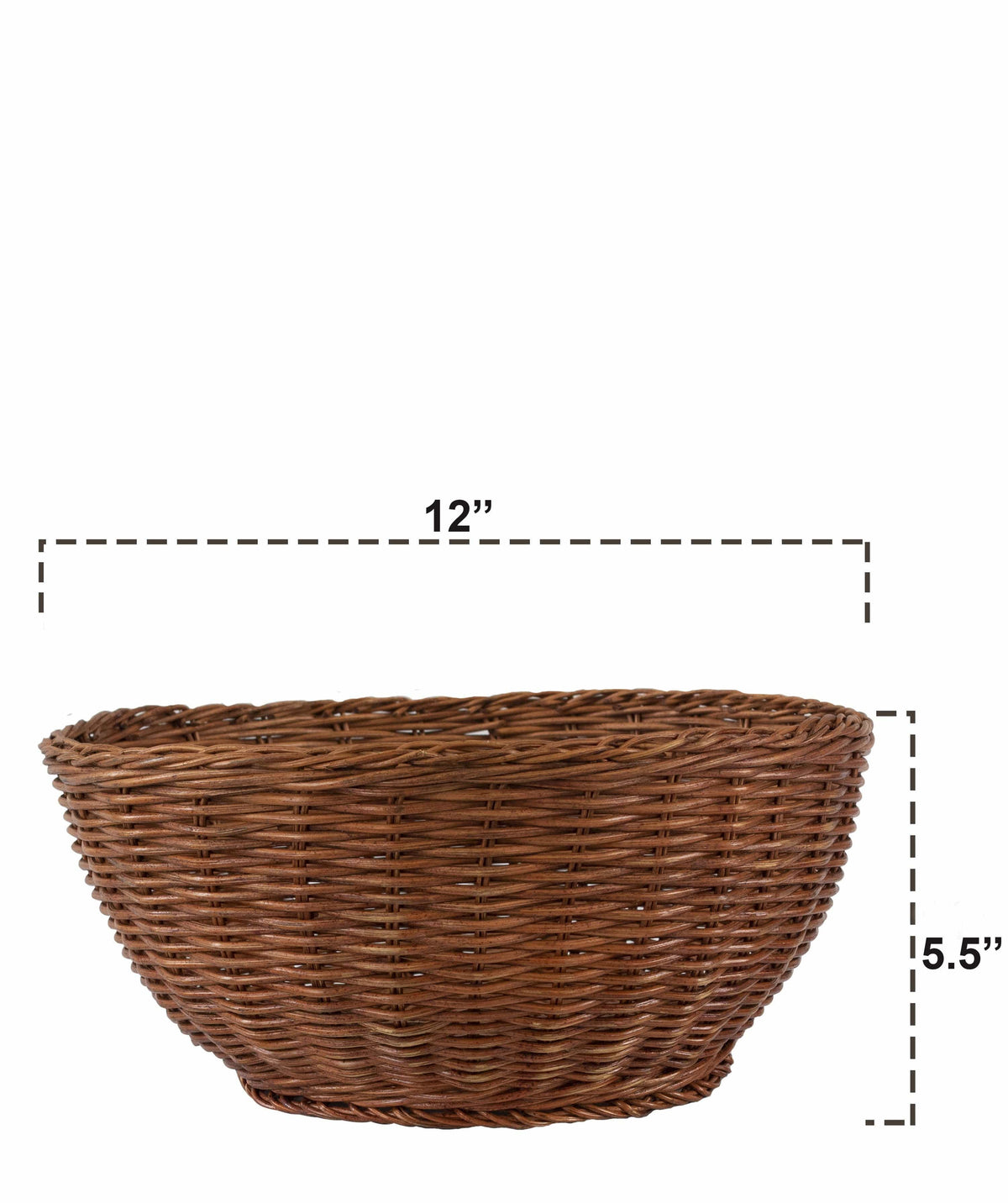 Wicker Serving Bowl Baskets