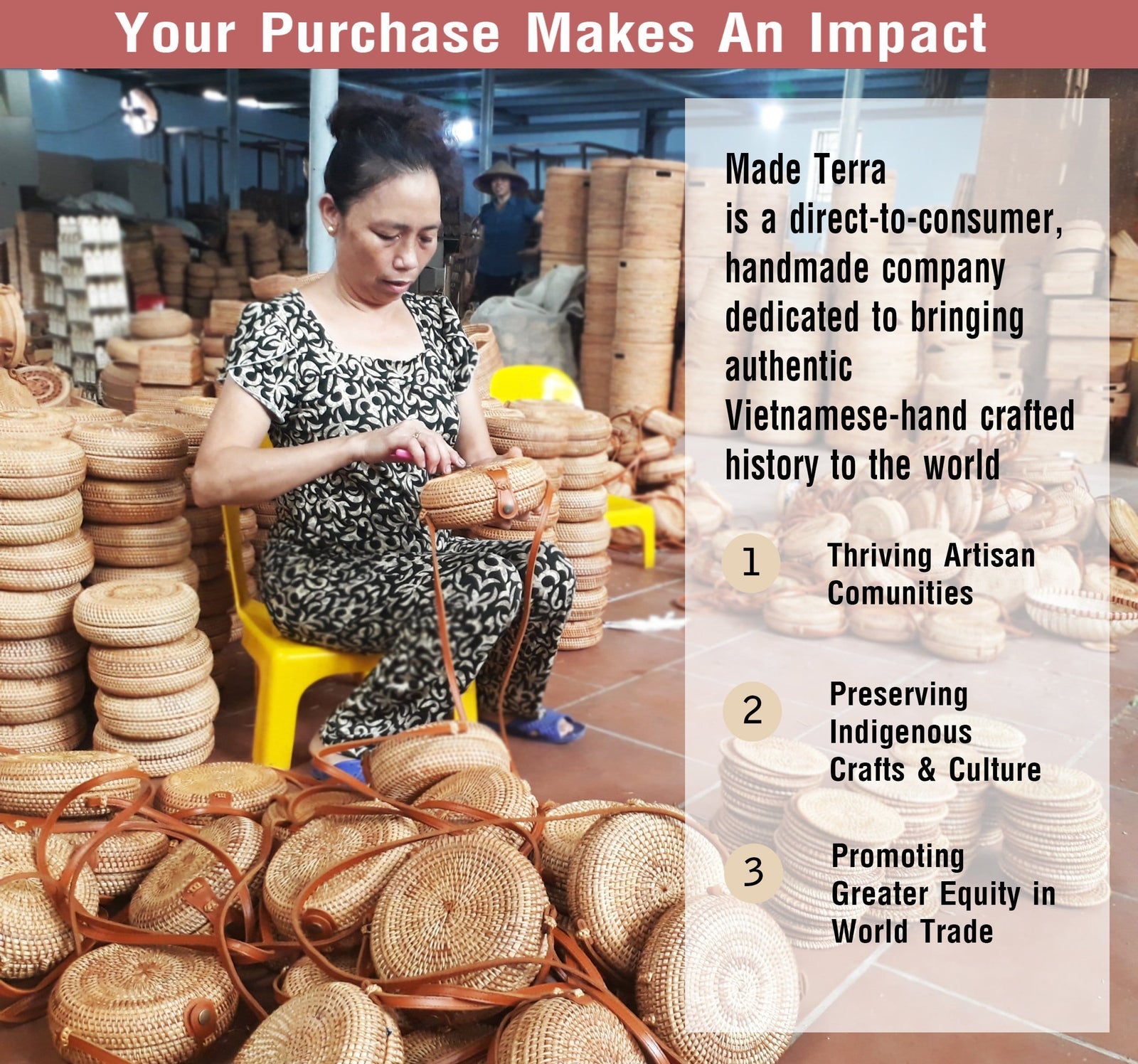 Wicker Serving Bowl Baskets