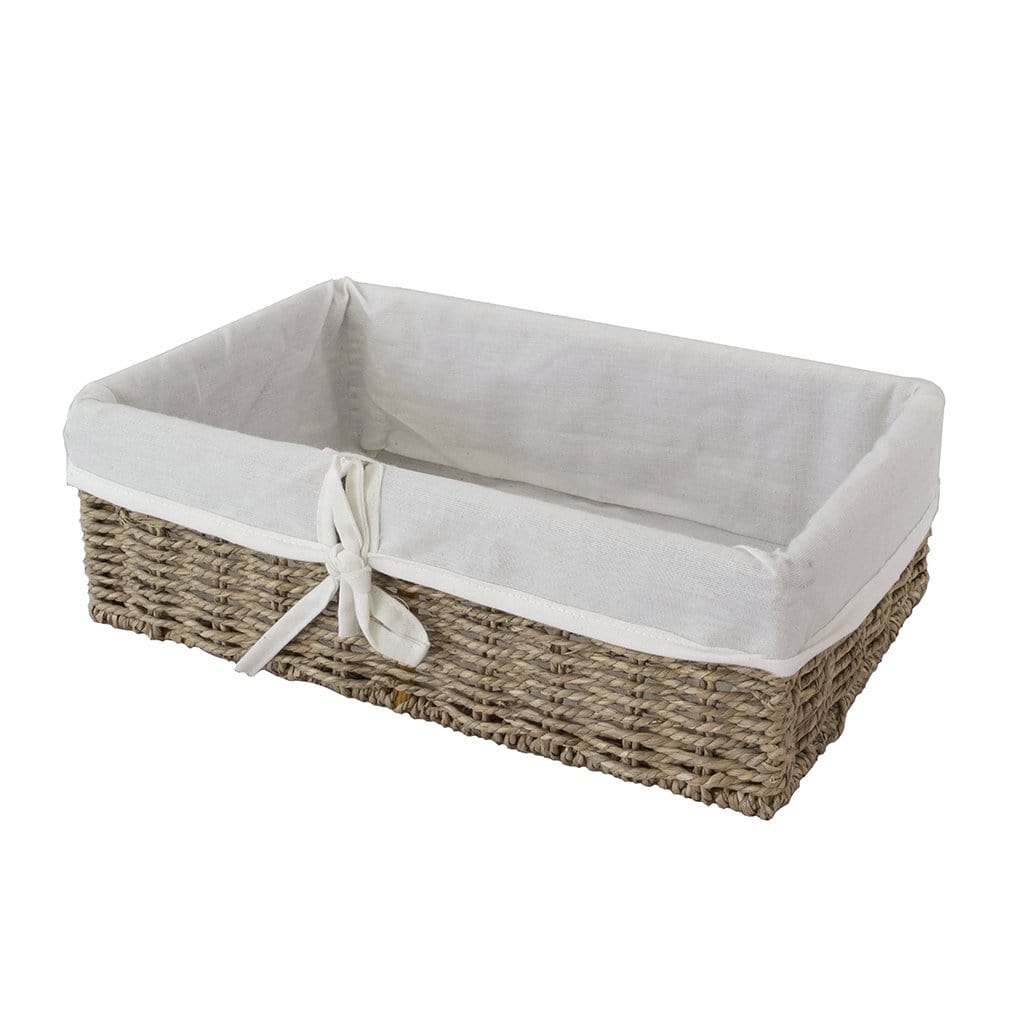 Seagrass Woven Wicker Storage Baskets