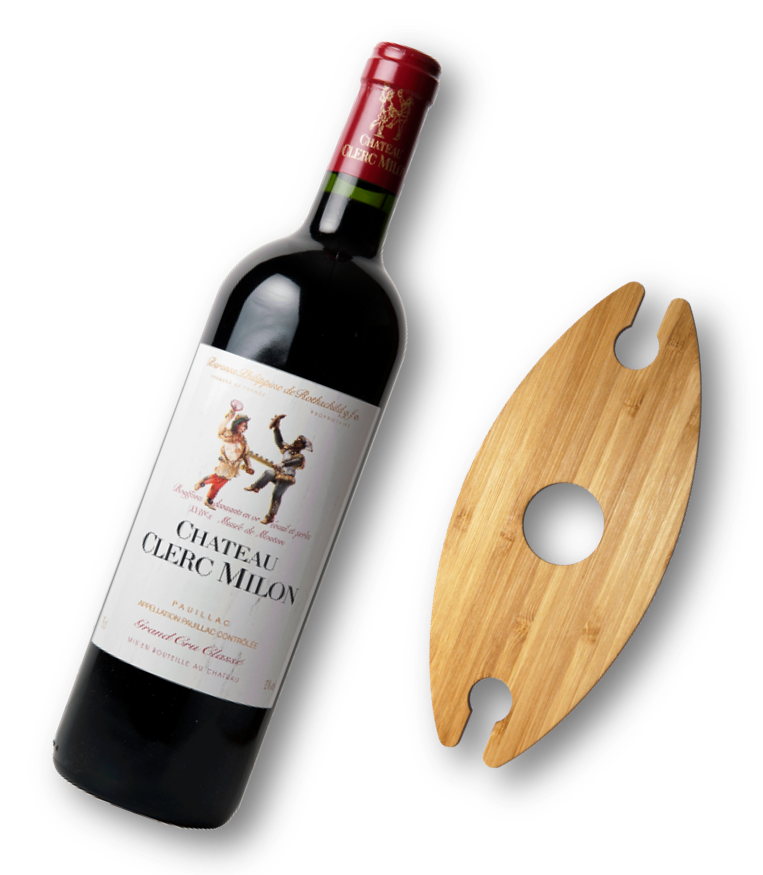 Wooden Wine Glass Caddy - Two Glass