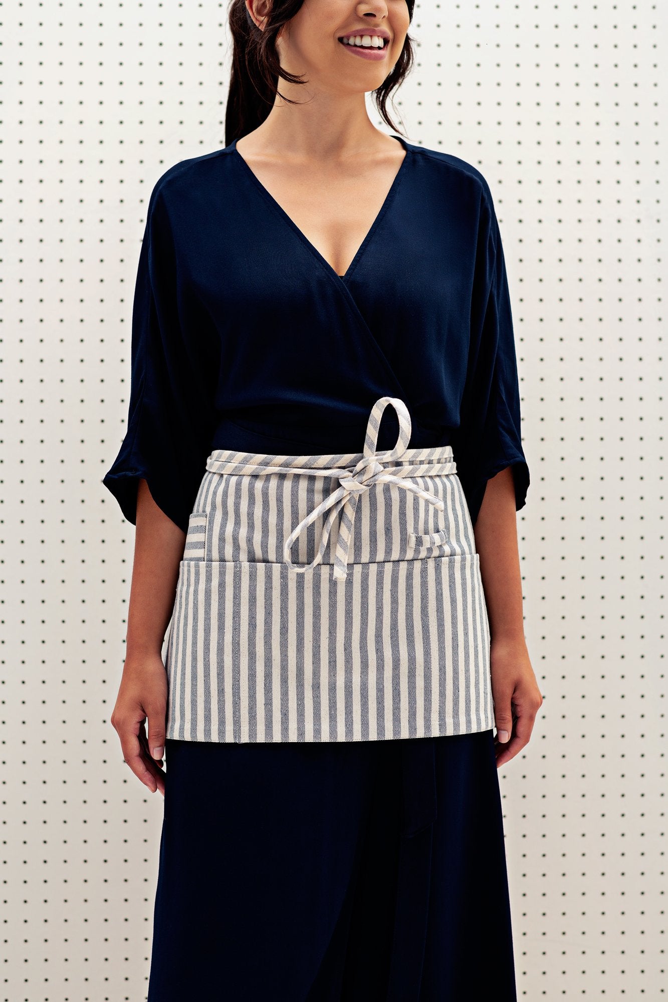 Striped Waist Apron